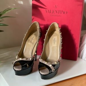 Studded designer heels by Valentino Garavani